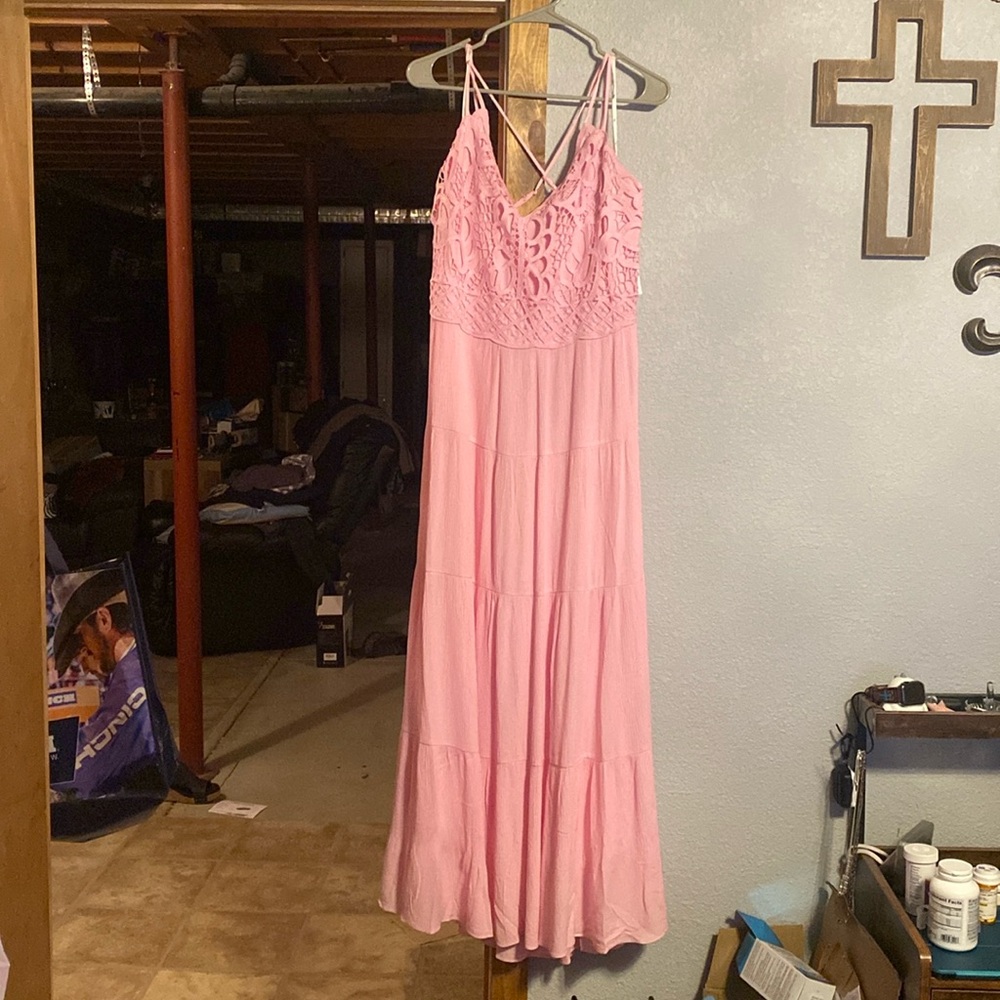 Pink Jessica Simpson dress